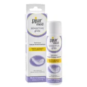 pjur med sensitive glide 100 ml - hipoalergiczny żel nawilżający wodny