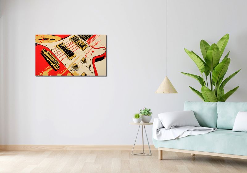 Obraz 90x50cm Przed Graniem zdjęcie 2