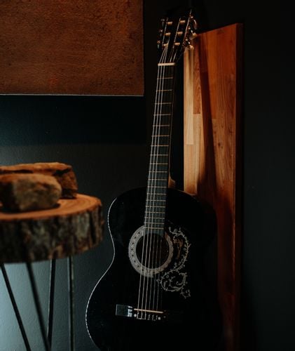 Gitara klasyczna 3/4 7/8 Black Czarna od 12 lat dla dzieci i dorosłych na Arena.pl