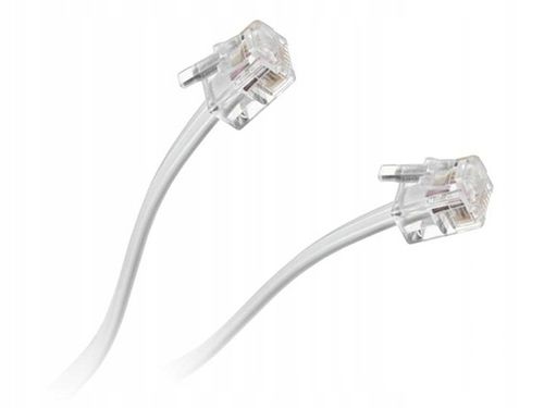 TEL0033F-15 Przewód tel.wt.-wt.biały 15m na Arena.pl