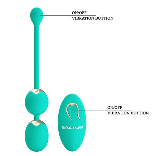 pretty love   lechies  dream chaser 5, green, wireless remote control na Arena.pl