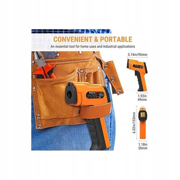 Termometr ThermoPro TP-30 wielokolorowy zdjęcie 5