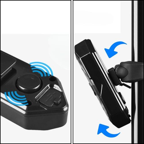 MOCNE LAMPKI ROWEROWE KIERUNKOWSKAZY OŚWIETLENIE PRZÓD TYŁ LED WODOODPORNE na Arena.pl