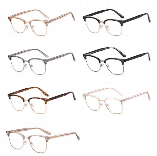 SOLIDNE Okulary Zerówki do KOMPUTERA Blue Light OPRAWKI Męskie/Damskie FLEX na Arena.pl