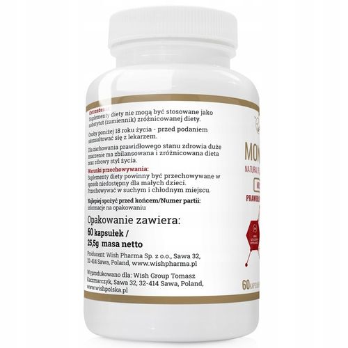 Suplement diety Progress Labs Monakolina K kapsułki 60 szt. na Arena.pl