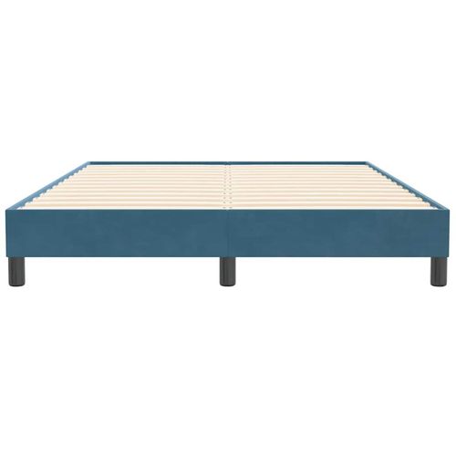 Łóżko typu Box Spring bez materaca Ciemnoniebieskie 140x210 cm na Arena.pl