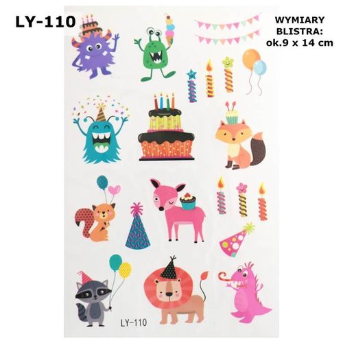 Tatuaże dla dzieci, różne wzory na Arena.pl