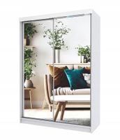 Szafa Przesuwna PARIS 150 połysk lustro