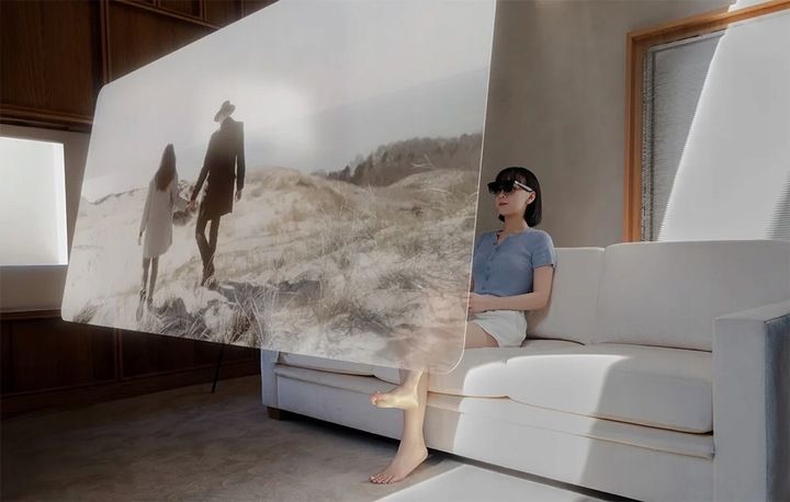 XREAL Okulary AR ONE Inteligentne Gogle AR VR Do 120HZ Micro OLED Sony 147” zdjęcie 13