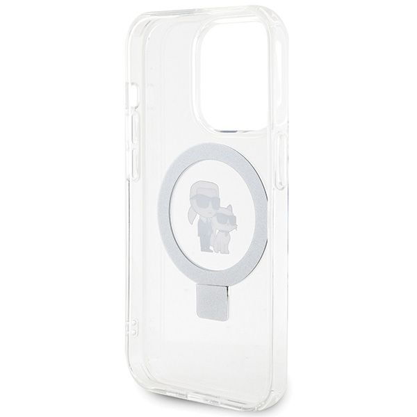 Etui Karl Lagerfeld do iPhone 14 Pro, Biały, MagSafe zdjęcie 7