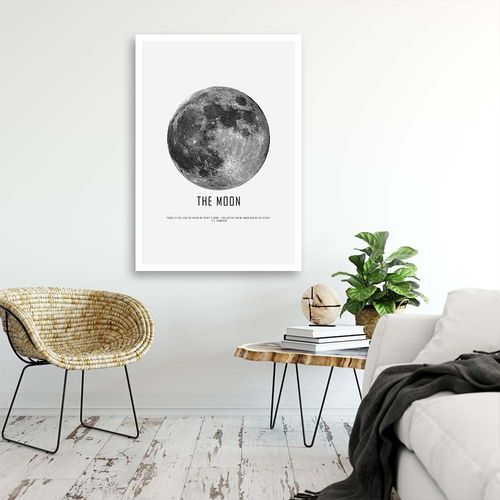 OBRAZ NA PŁÓTNIE Księżyc Kosmos Noc na Arena.pl