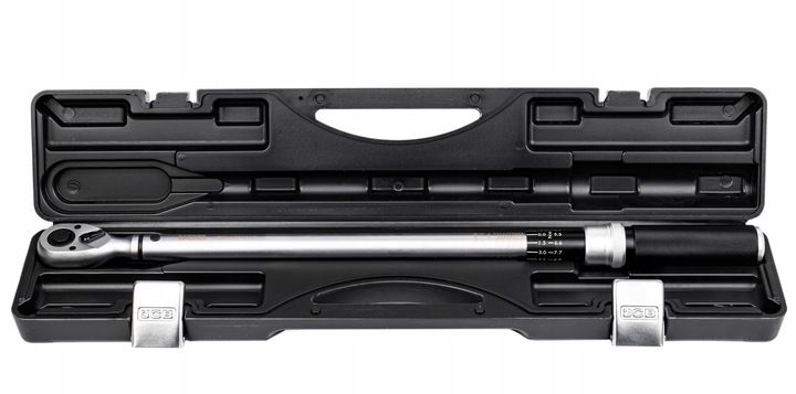 KLUCZ DYNAMOMETRYCZNY Z BLOKADĄ CERTYFIKAT KALIBRACJI ETUI 60-330NM 1/2 JCB zdjęcie 12