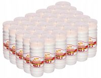 ZNICZE PARAFINOWE WKŁADY 3 DNI 72 h KERZEN 30 SZT