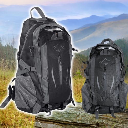Plecak Turystyczny Trekkingowy "Ornak" 40 Litrów Czarny na Arena.pl