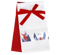 Ściereczka i ręcznik świąteczny komplet 3D 40x60 2szt Greno Modern Xmas