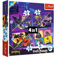 Puzzle 4w1 Trefl Poznaj Batwheels Pud8