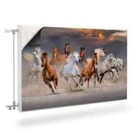 Osłona MAGNETYCZNA Kaloryfera KONIE Pustynia Zwierzęta 90cm x 60cm