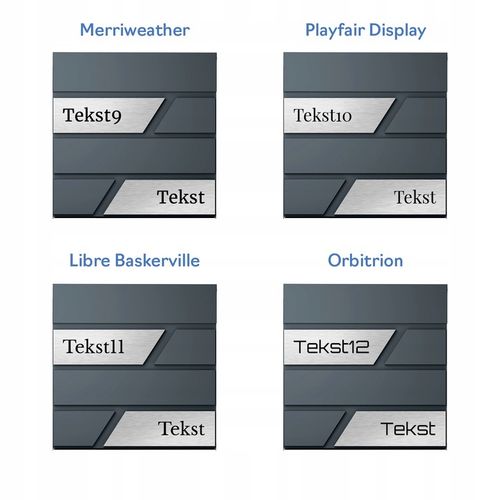Duża Skrzynka Na Listy Z Numerem Domu Antracyt Skrzynka Na List Numer na Arena.pl
