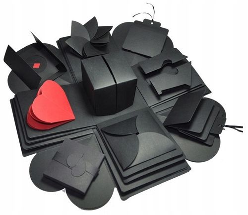 PUDEŁKO 12x12cm + ZDJĘCIA - KREATYWNY ALBUM NA PREZENT na Arena.pl