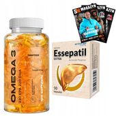 nowmax OMEGA 3 1000mg 330 EPA 220 90kaps + ACTIVLAB ESSEPATIL EXTRA 50 kaps