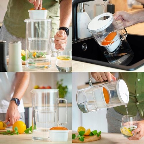 6x filtr wody wkład AquaFloow Maxi Hard do dzbanka filtrującego twarda na Arena.pl