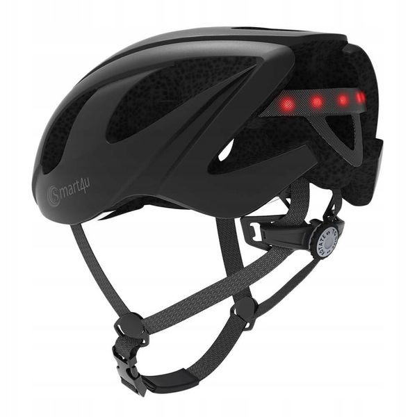 Kask Rowerowy Bluetooth Smart4U SH55M - Czarny zdjęcie 2