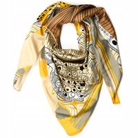 Chusta damska apaszka pod szyję lekka elegancka