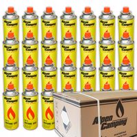 28x GAZ KARTUSZ ALPEN CAMPING DO KUCHENKI GAZOWEJ NABOJE GAZOWE GAZ