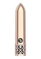 glitz - rechargeable abs bullet - rose gold