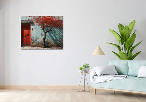 Obraz 90x70cm Widok Na Dawne na Arena.pl