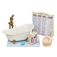 2X Zestaw do zabawy Epoch Sylvanian Families Bath & Shower