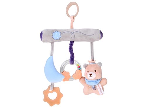MIŚ GRYZAK Z GRZECHOTKĄ  ZAWIESZKA DO ŁÓŻECZKA DLA MALUSZKA na Arena.pl