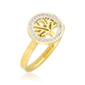 Pierścionek z drzewkiem Blueberry roz.7 śr.17mm