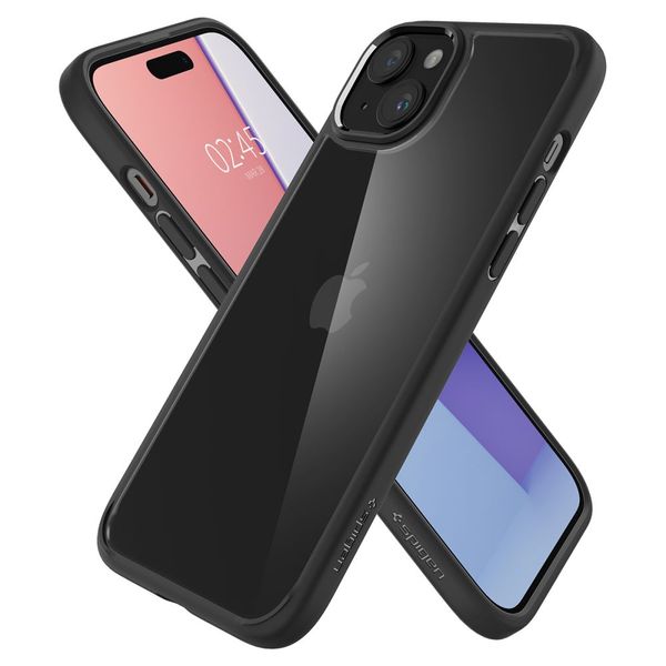 spigen ultra hybrid iphone 15 matte black zdjęcie 7