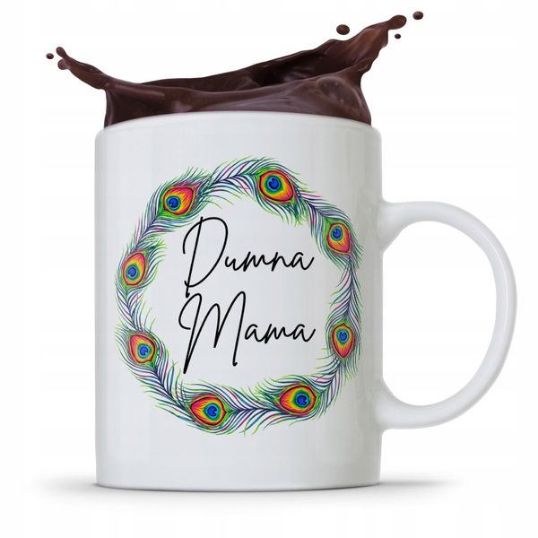 Kubek Prezent Dla Dumnej Mamy Matki Mamusi Z Nadrukiem Ze Zdjęciem zdjęcie 1