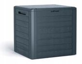 Skrzynia ogrodowa kufer WOODEBOX antracyt 140 litrów 140L / na balkon