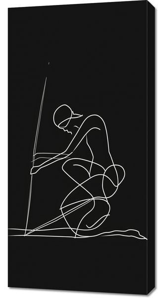 Obraz 50x100cm Linia zdjęcie 1