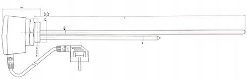 GRZAŁKA UNIWERSALNA DO BOJLERA GALMET KOSPEL ELEKTROMET 5/4" 1500W 1,5kW na Arena.pl