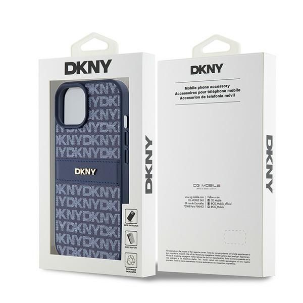 Etui DKNY do iPhone 15, iPhone 14, iPhone 13, Niebieski zdjęcie 8