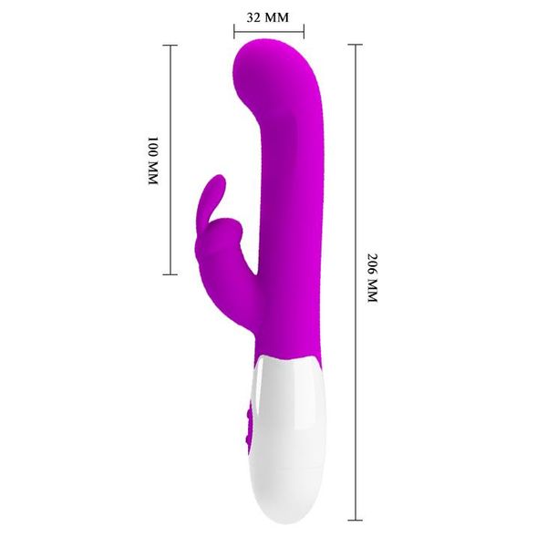 Wielofunkcyjny Wibrator Króliczek 20 Cm 30 Trybów zdjęcie 5