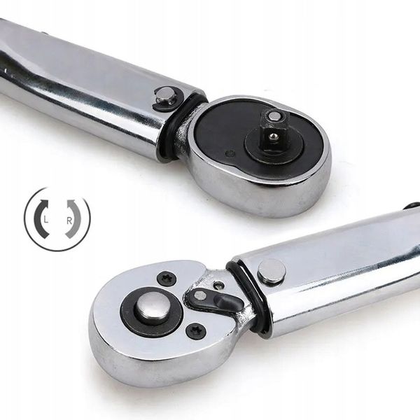 KLUCZ DYNAMOMETRYCZNY Z BLOKADĄ 1/4 5-25 Nm SILVER LERTZ POWER + zdjęcie 5