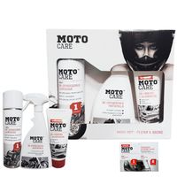 ZESTAW DO PIELĘNACJI CZYSZCZENIA MOTOCYKLA CHROM ALU MOTOCARE NA PREZENT