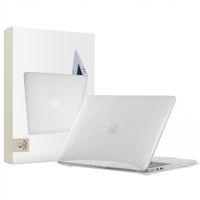 TECH-PROTECT ETUI GLITTER CLEAR MACBOOK AIR 13 M2-M4 2023-2025