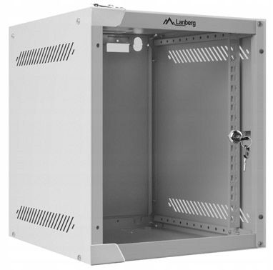 6U Szafa RACK wisząca 10" szara Lanberg zdjęcie 1
