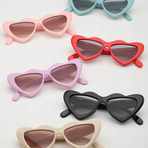 Dziecięce Okulary przeciwsłoneczne SERCE dla DZIEWCZYNKI dzieci + ETUI na Arena.pl
