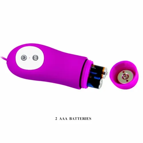 pretty love irma - system podwojnych jajek wibrujących, 12 trybow, silikon na Arena.pl