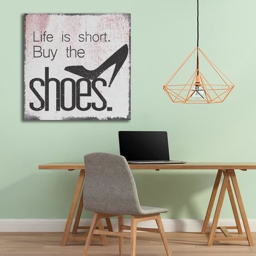 Deco Panel, Life is short 80x80 na Arena.pl