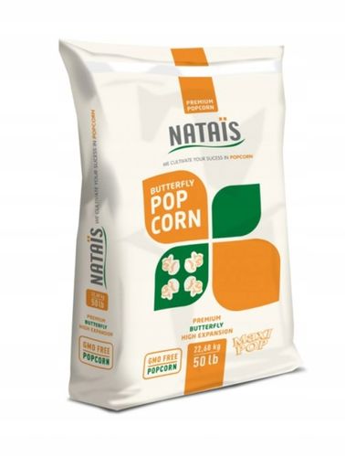 KUKURYDZA DO POPCORNU GOLD NATAIS 1KG BUTTERFLY na Arena.pl