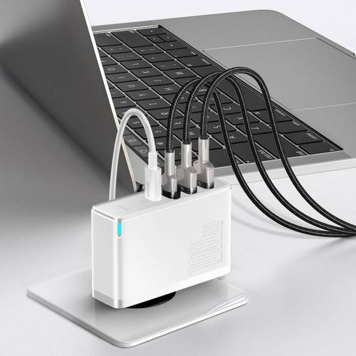 Ladowarka Baseus GaN2 Pro Quick Charger 2C+2U 100W EU White na Arena.pl
