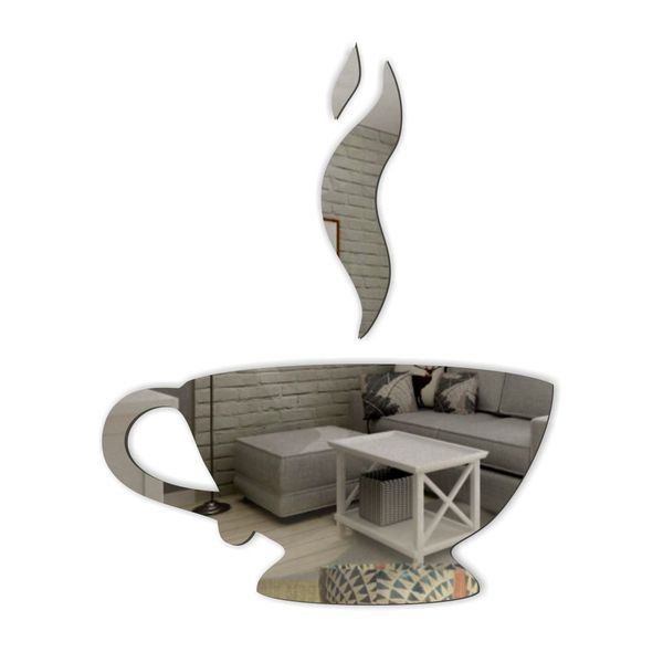 Dekoracyjne lustro akrylowe  Filiżanka zdjęcie 1